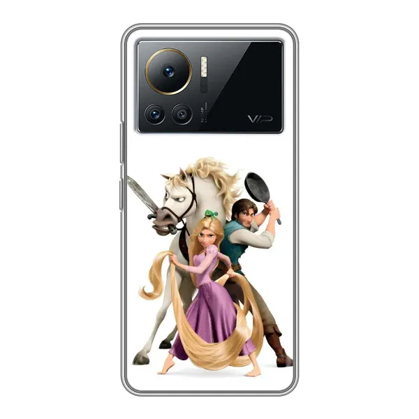 Чехол с принтом «Рапунцель и друзья» для Infinix Note 12 2023