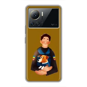 Чехлы с картинкой собаки Патрон для Infinix Note 12 2023 (AlphaPrint) (ЗСУ Патрон)