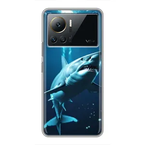 Чохол з картинкою 'Хижаки' для Infinix Note 12 Pro (4G) (Акула під водою)