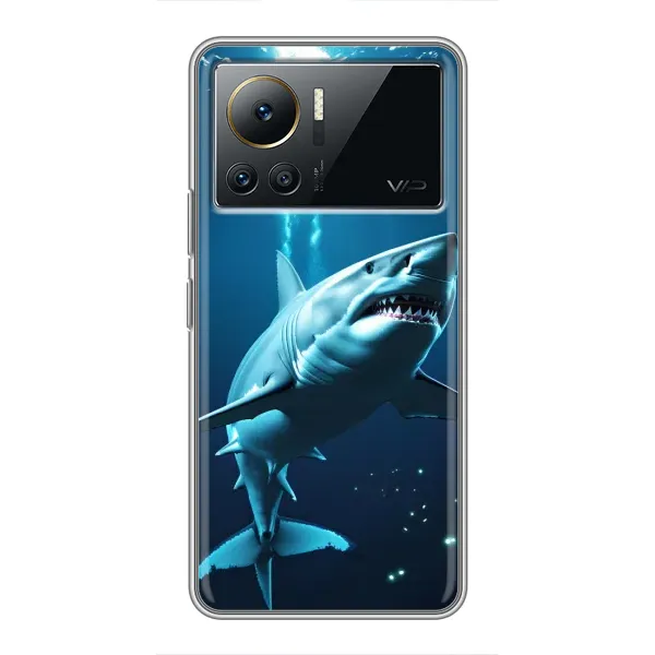Чохол з принтом «Акула під водою» для Infinix Note 12 Pro (4G) Чохол з принтом «Акула під водою» для Infinix Note 12 Pro (4G)