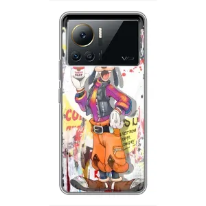 Чехол с принтом «Bad Wolf» для Infinix Note 12 Pro (4G)