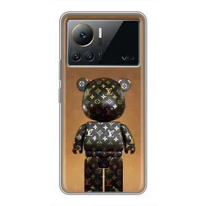 Чехлы для Infinix Note 12 Pro (4G) - Bearbrick Louis Vuitton (PREMIUMPrint)