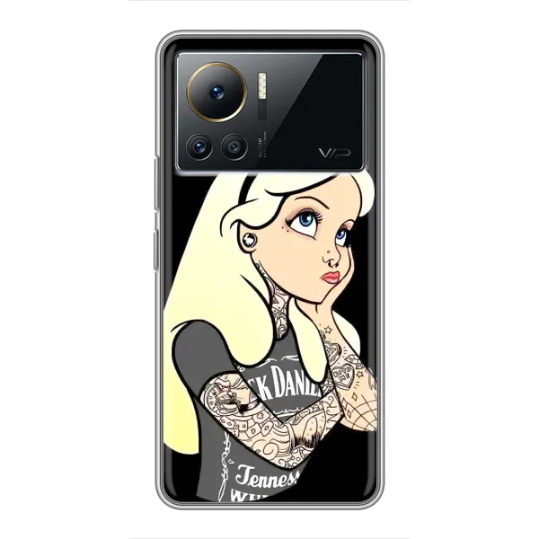 Чохол з принтом «Дівчина в тату» для Infinix Note 12 Pro (4G)