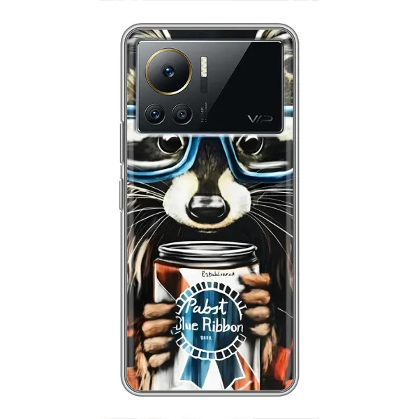 Чехол с принтом «Енот с банкой» для Infinix Note 12 Pro (4G) Чехол с принтом «Енот с банкой» для Infinix Note 12 Pro (4G)