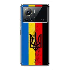 Украинские Чехлы для Infinix Note 12 Pro (4G) с картинкой УПА (AlphaPrint) (Прапор УПА)