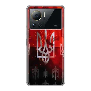 Украинские Чехлы для Infinix Note 12 Pro (4G) с картинкой УПА (AlphaPrint) (ГЕРБ УПА)
