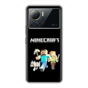 Чохол з принтом «герої Minecraft» для Infinix Note 12 Pro (4G)