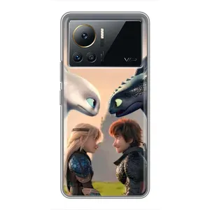 Чохол як приборкати дракона на Infinix Note 12 Pro (4G) (Гикавка і Астрід)