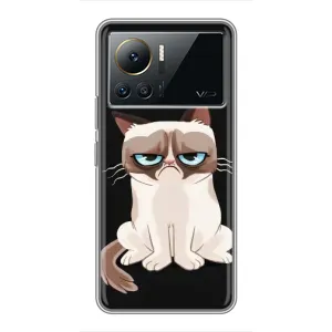 Чохол з принтом «Сумний кіт» для Infinix Note 12 Pro (4G)