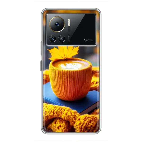 Чохол з принтом «Кава на жовтому пледі» для Infinix Note 12 Pro (4G)