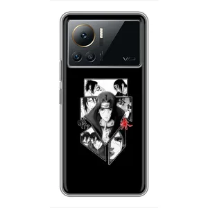 Чехол с принтом «коллаж Итачи» для Infinix Note 12 Pro (4G)