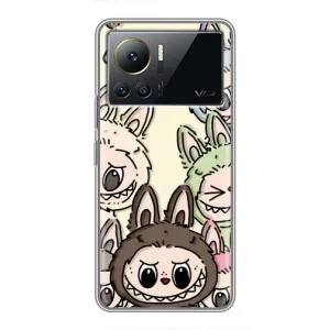 Чохол з Лабубу на Infinix Note 12 Pro (4G) (Золота мавпа Bored Ape)