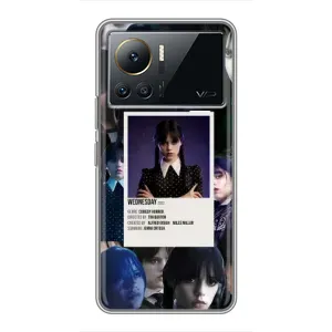 Чохли Венсдей на Infinix Note 12 Pro (4G) Уенсдей (AlphaPrint) (колаж Венздей)