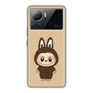 Чохол з Лабубу на Infinix Note 12 Pro (4G) (Bored Ape в червоному)