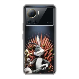 Чехол с принтом «Король Кролик» для Infinix Note 12 Pro (4G)