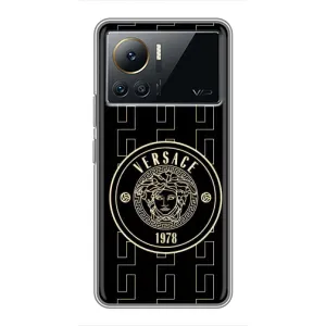 Чохол з принтом «Лого Версаче» для Infinix Note 12 Pro (4G)