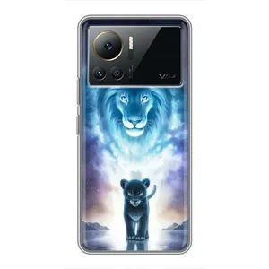 Чехол с принтом «Маленький лев» для Infinix Note 12 Pro (4G)
