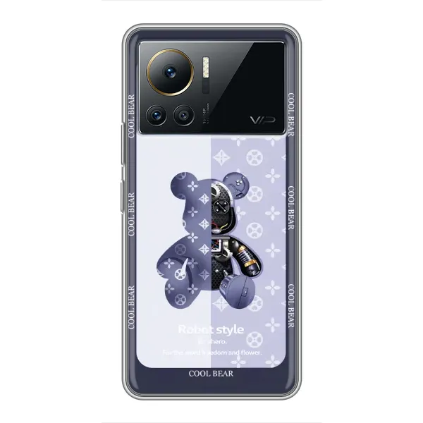 Чохол з принтом «Медведик LV» для Infinix Note 12 Pro (4G)