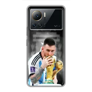 Чохли для Infinix Note 12 Pro (4G) (Leo чемпіон) (AlphaPrint) (Мессі Чемпіон)