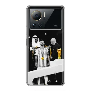 Чохли для Infinix Note 12 Pro (4G) (Leo чемпіон) (AlphaPrint) (Мессі коронований)