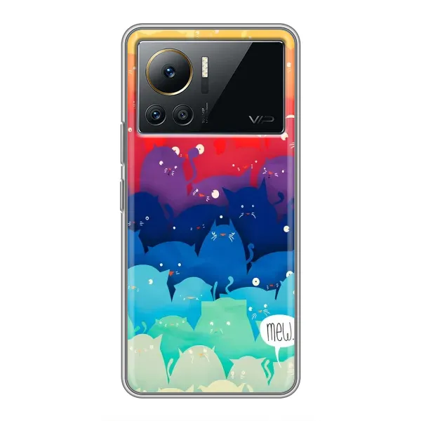 Чехол с принтом «Mew» для Infinix Note 12 Pro (4G) Чехол с принтом «Mew» для Infinix Note 12 Pro (4G)