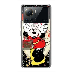 Чохол Disney Mouse Infinix Note 12 Pro (4G) (PREMIUMPrint) (Мінні peace)
