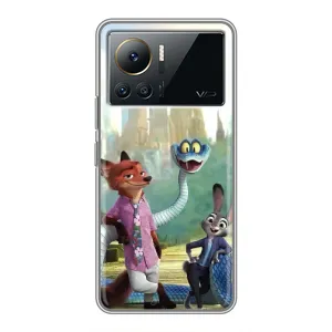 Чохол Зоотрополіс на Infinix Note 12 Pro (4G) (Герої мультфільму Зоотрополіс)