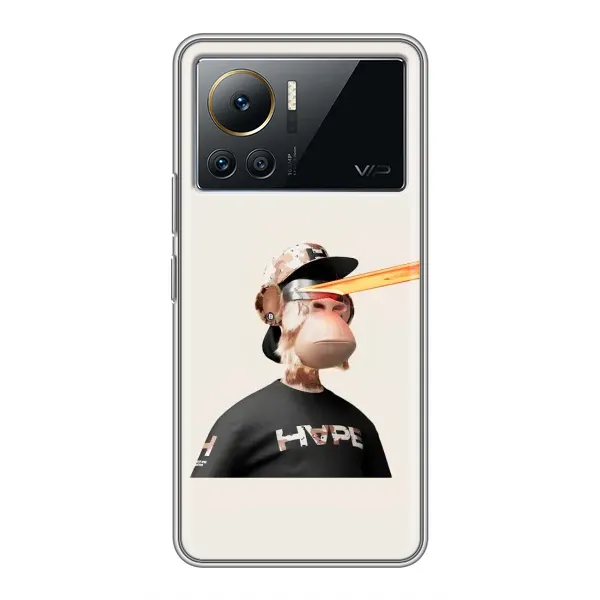Чехол с принтом «обезьяна NFT в очках» для Infinix Note 12 Pro (4G) Чехол с принтом «обезьяна NFT в очках» для Infinix Note 12 Pro (4G)