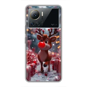 Чехол с принтом «Олень среди подарков» для Infinix Note 12 Pro (4G)