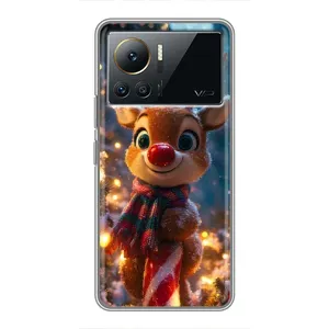 Чехол с принтом «Олень с шарфом» для Infinix Note 12 Pro (4G)