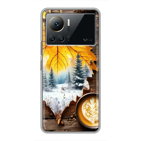 Чохол з принтом «Осінньо-зимова кава» для Infinix Note 12 Pro (4G)