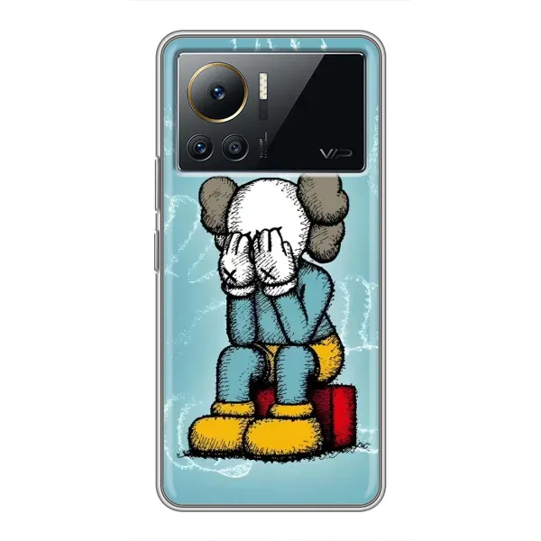 Чехол с принтом «Плач Bearbrick» для Infinix Note 12 Pro (4G) Чехол с принтом «Плач Bearbrick» для Infinix Note 12 Pro (4G)