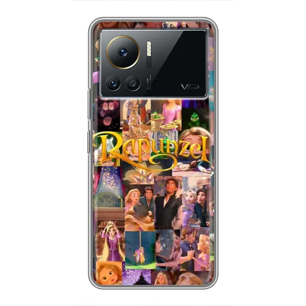 Чохол з принтом «Колаж Рапунцель» для Infinix Note 12 Pro (4G) Чохол з принтом «Колаж Рапунцель» для Infinix Note 12 Pro (4G)