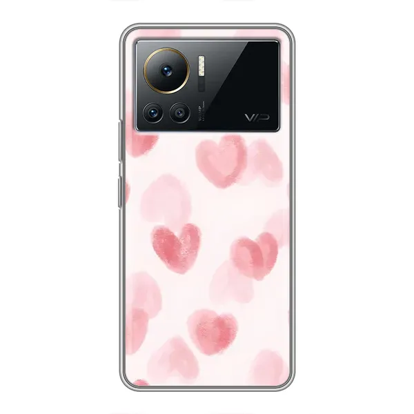 Чехол с принтом «Розовые сердечки» для Infinix Note 12 Pro (4G) Чехол с принтом «Розовые сердечки» для Infinix Note 12 Pro (4G)
