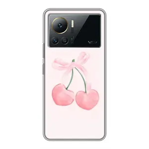 Чехол с принтом «Розовые вишни» для Infinix Note 12 Pro (4G)
