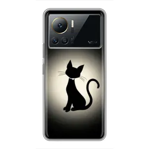 Чохол з принтом «Силует котика» для Infinix Note 12 Pro (4G)