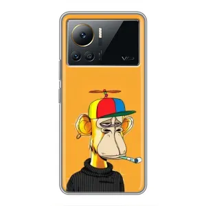 Чехол с принтом «Скучающая Обезьяна NFT» для Infinix Note 12 Pro (4G)