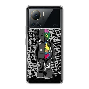 Чехол с принтом «Стиль Bearbrick» для Infinix Note 12 Pro (4G)