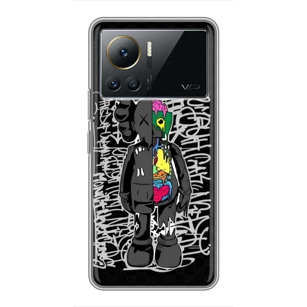 Чехол с принтом «Стиль Bearbrick» для Infinix Note 12 Pro (4G) Чехол с принтом «Стиль Bearbrick» для Infinix Note 12 Pro (4G)