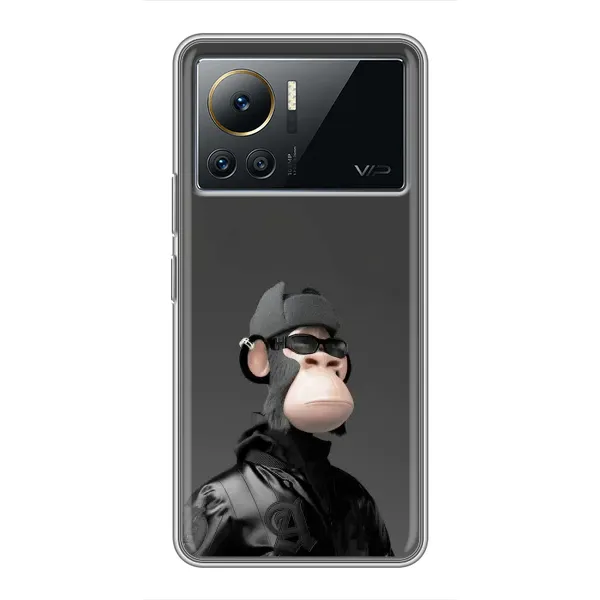 Чехол с принтом «стильная обезьяна NFT» для Infinix Note 12 Pro (4G) Чехол с принтом «стильная обезьяна NFT» для Infinix Note 12 Pro (4G)