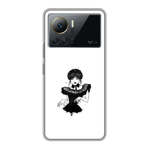 Чохол з принтом «танець Венздей» для Infinix Note 12 Pro (4G)