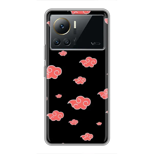 Чохол з принтом «Хмарки Аніме» для Infinix Note 12 Pro (4G)