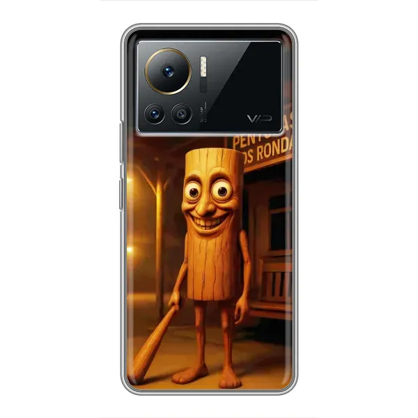 Чехол с принтом «Тунг тунг сахур» для Infinix Note 12 Pro (4G)
