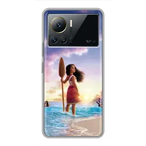 Чохол з мультфільмом Ваяна Infinix Note 12 Pro (4G) (Моана з веслом)