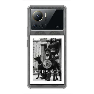 Чехлы VERSACE для Инфиникс Ноте 12 Про (4G) (PREMIUMPrint)