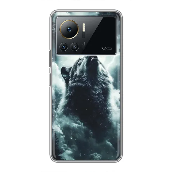 Чохол з принтом «Вовк у хмарах» для Infinix Note 12 Pro (4G) Чохол з принтом «Вовк у хмарах» для Infinix Note 12 Pro (4G)