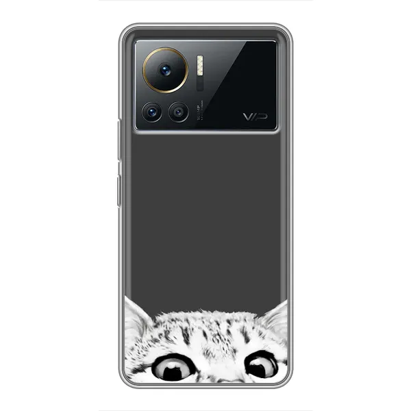 Чехол с принтом «Выглядывает кот» для Infinix Note 12 Pro (4G) Чехол с принтом «Выглядывает кот» для Infinix Note 12 Pro (4G)