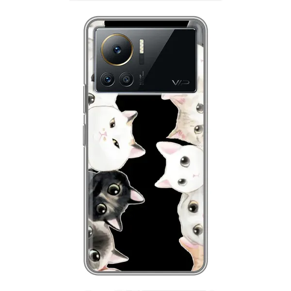 Чехол с принтом «Взгляд котов» для Infinix Note 12 Pro (4G) Чехол с принтом «Взгляд котов» для Infinix Note 12 Pro (4G)