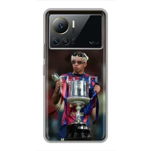 Чохол з футболістом Ламін Ямаль Infinix Note 12 Pro (4G) (Ямаль з кубком)