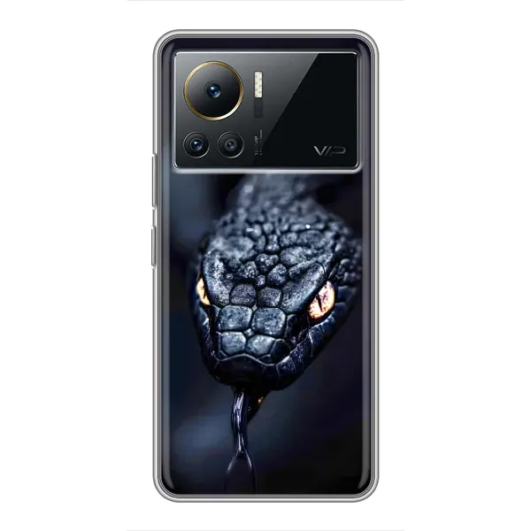 Чохол з принтом «Чорна змія» для Infinix Note 12 Pro (4G) Чохол з принтом «Чорна змія» для Infinix Note 12 Pro (4G)